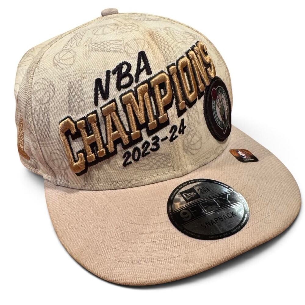 Boston Celtics 2024 NBA Champions New Era 9FIFTY Snapback Hat
